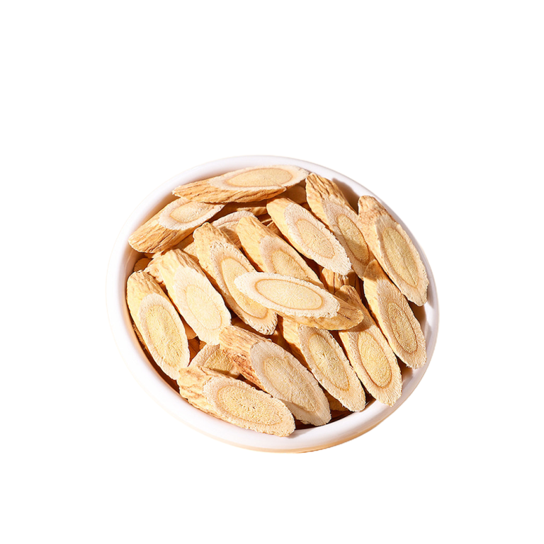 Макрофотография корней Astragalus membranaceus