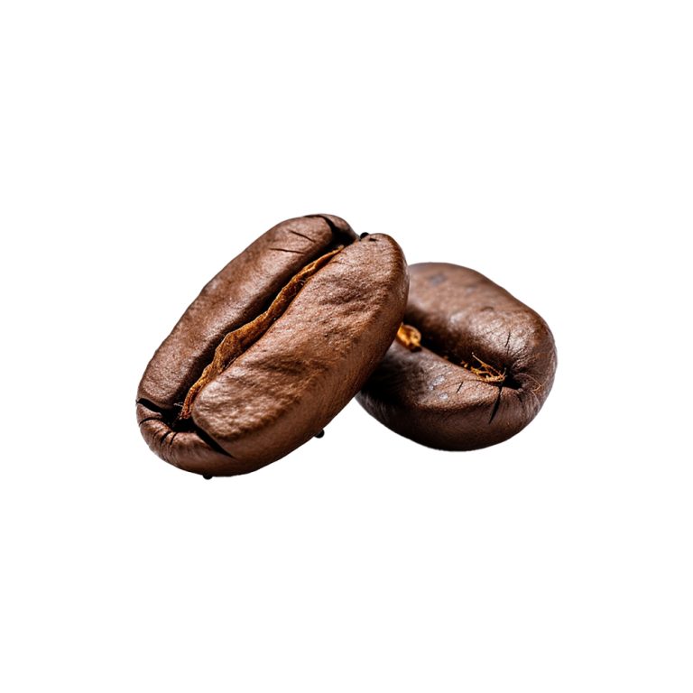 Макрофотография ферментированных семян какао (Theobroma cacao)